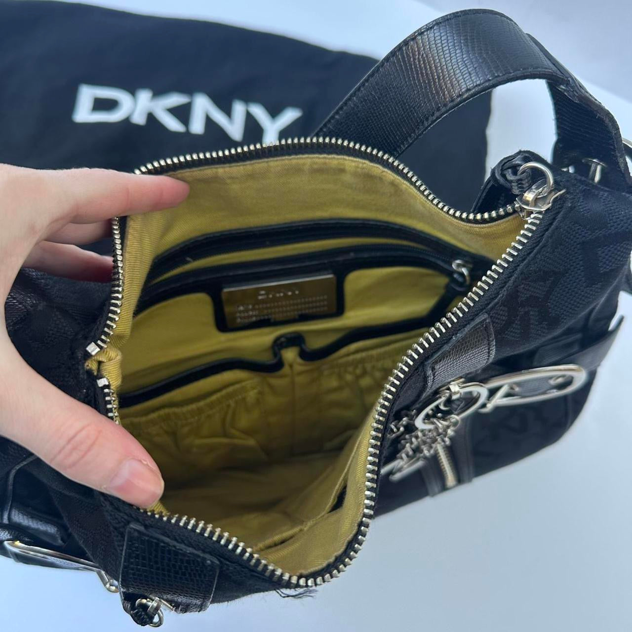 Vintage 00s DKNY monogram bag