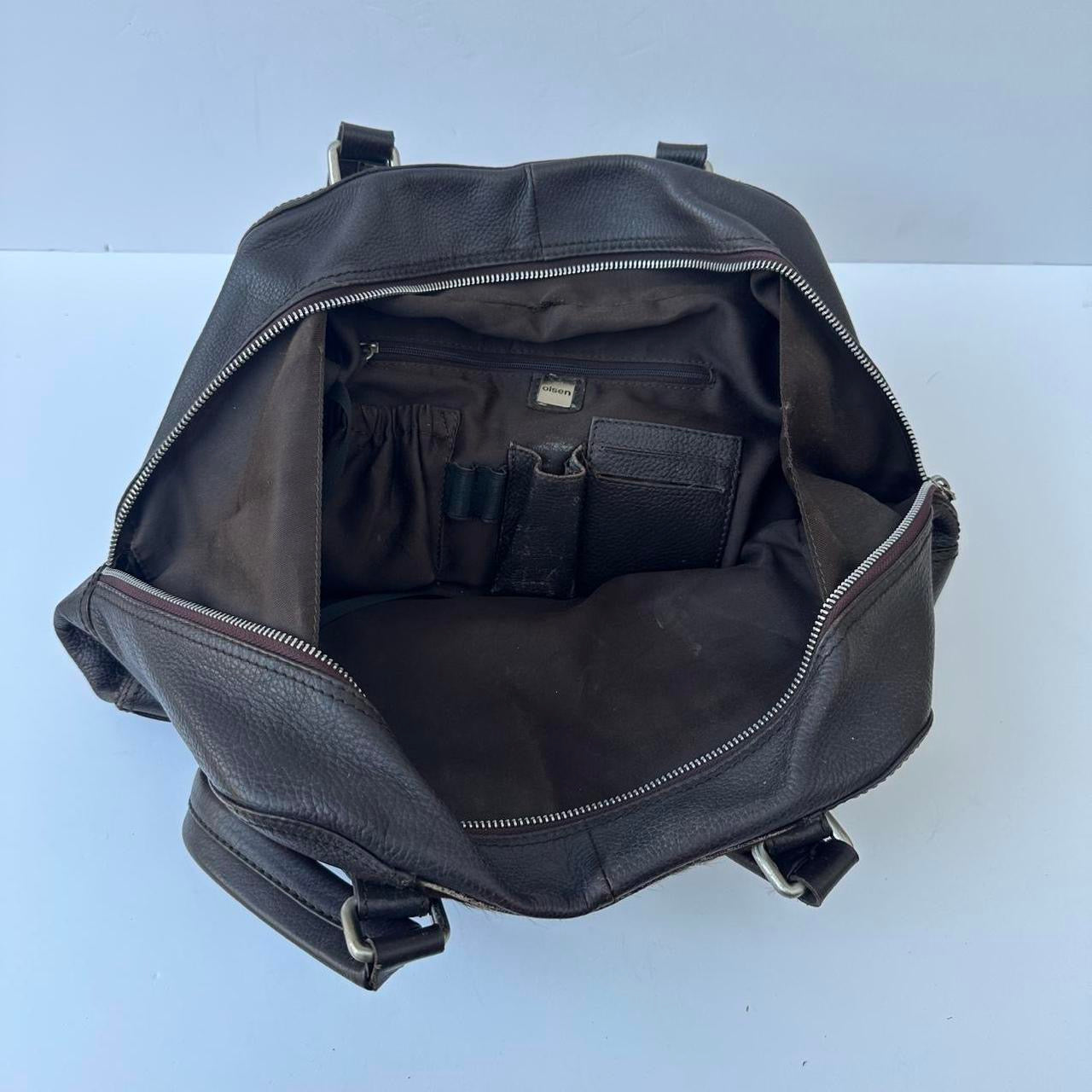Vintage 00s pony skin bowling bag