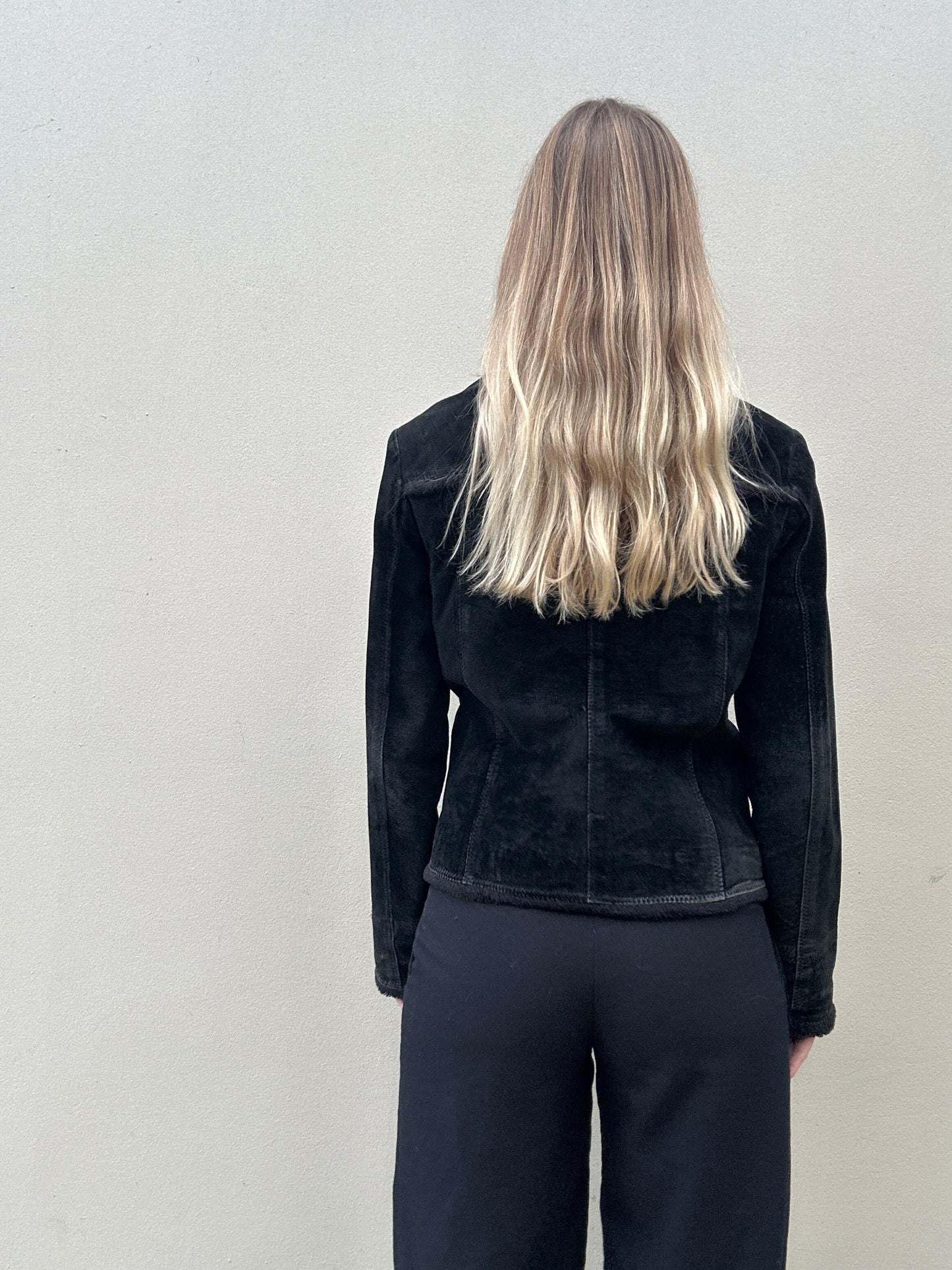 Vintage 00s suede jacket