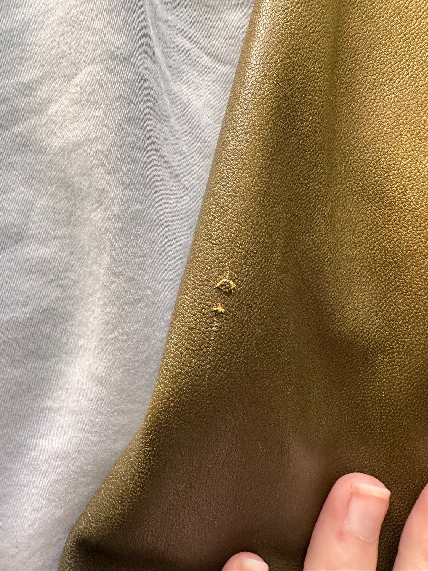 Vintage ombré green jacket