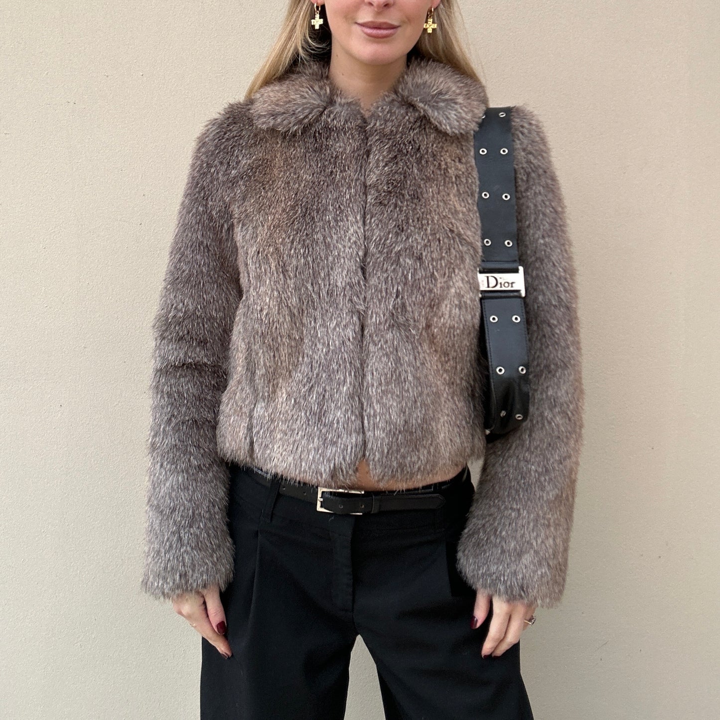 Vintage faux fur jacket