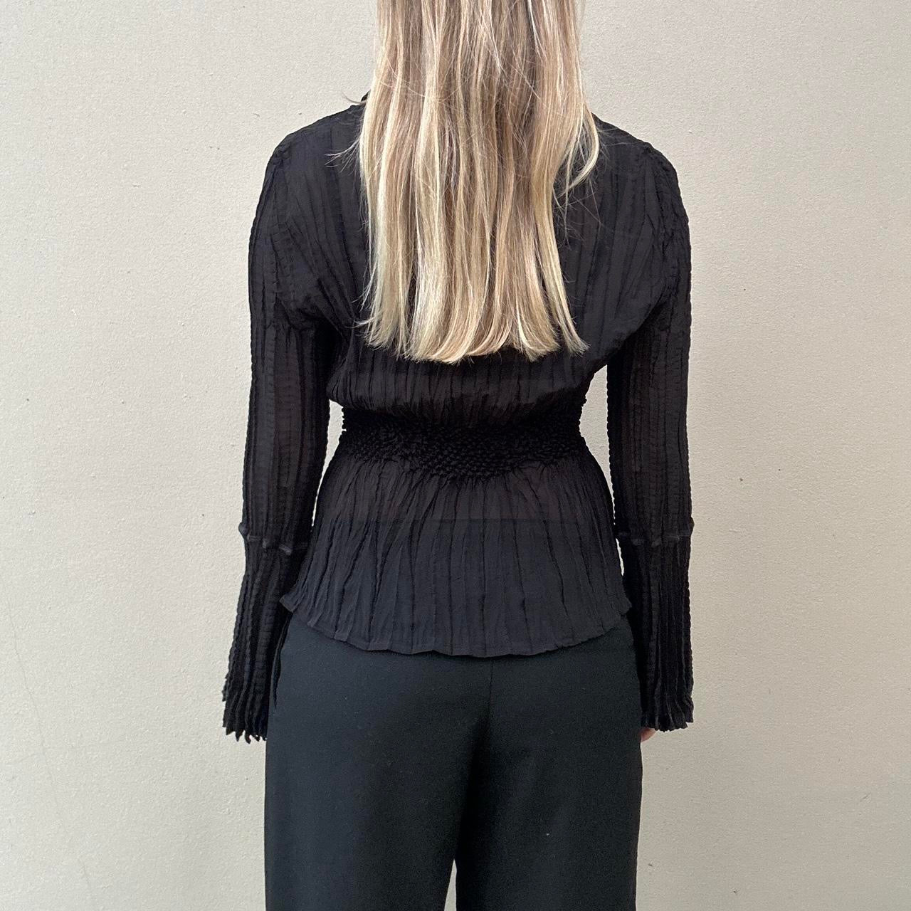 Vintage bell sleeve blouse