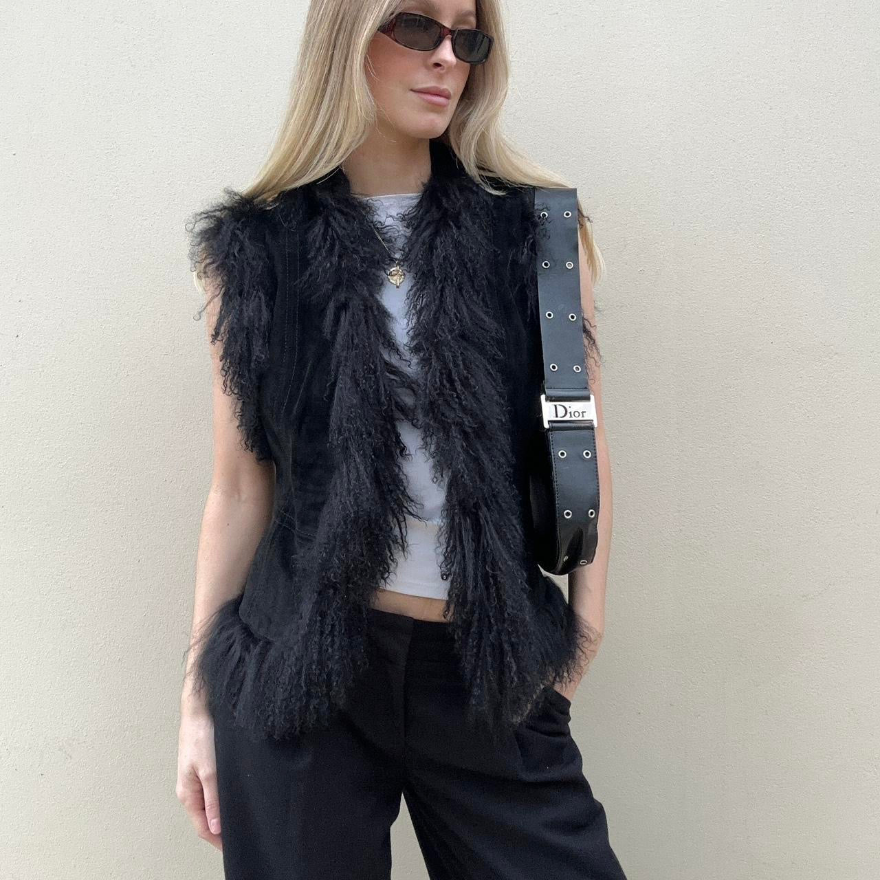 Vintage 00s Mongolian gilet