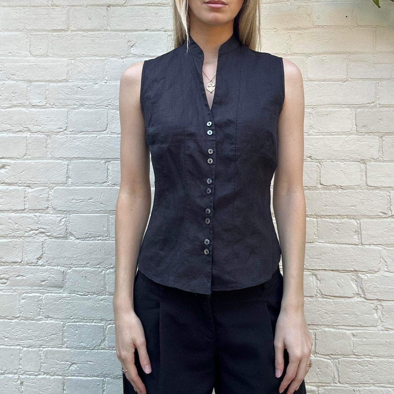 Vintage 00s linen top