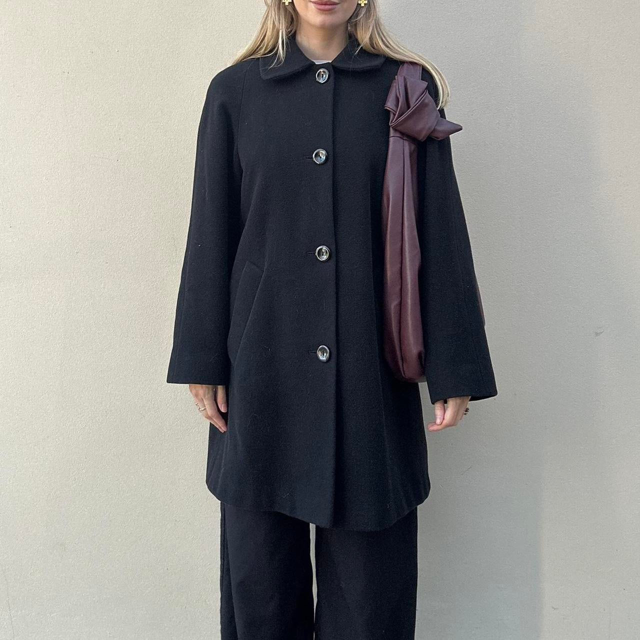 Vintage 90s lambswool coat