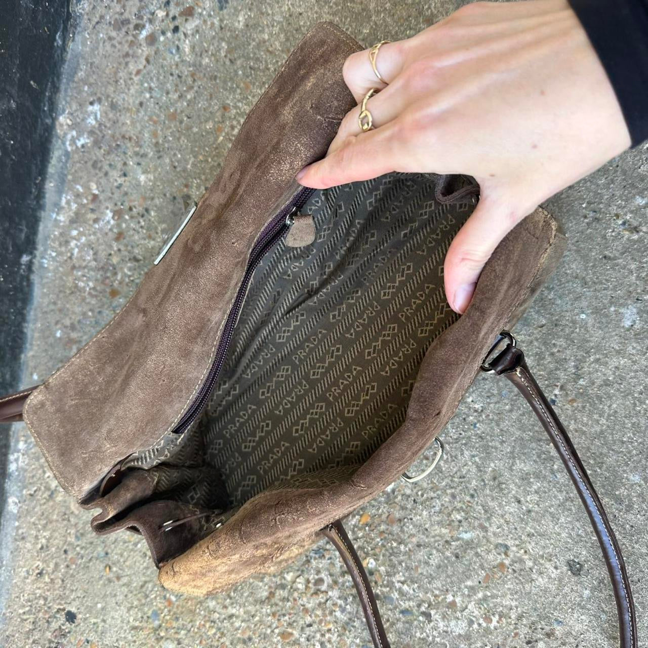 Vintage bootleg bag