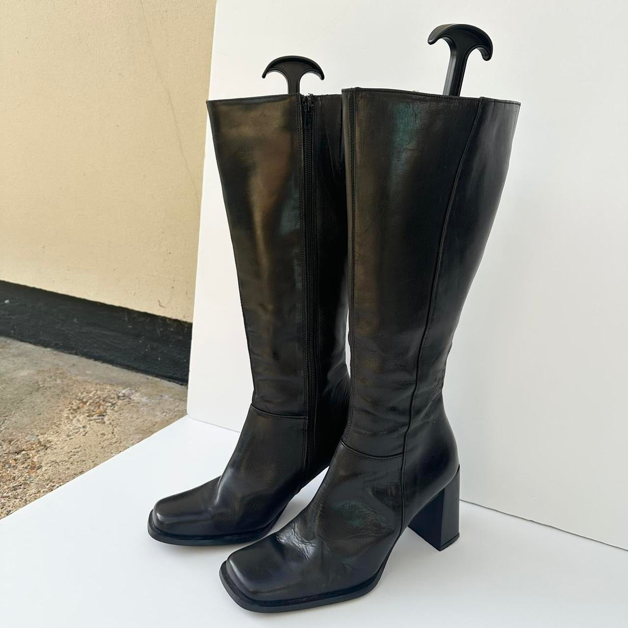Vintage leather boots