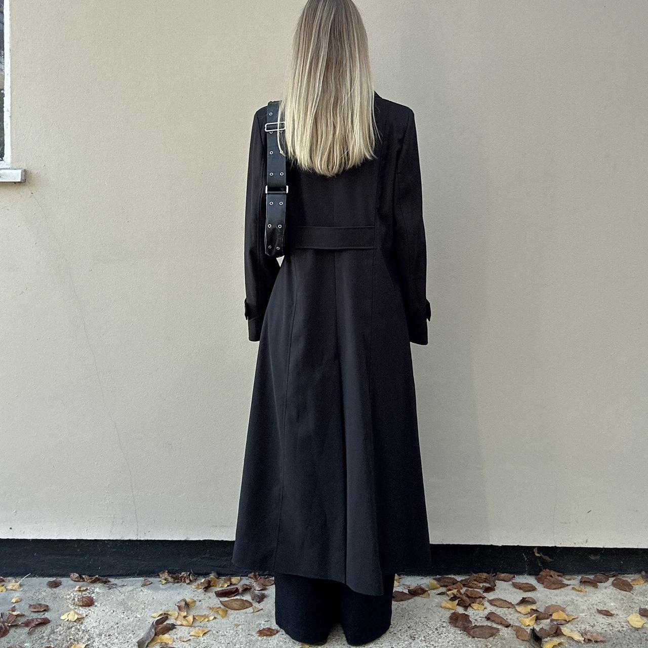 Vintage long black coat
