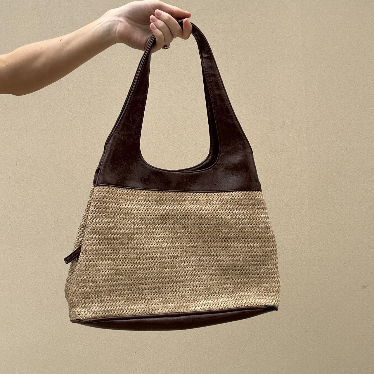 Vintage straw bag