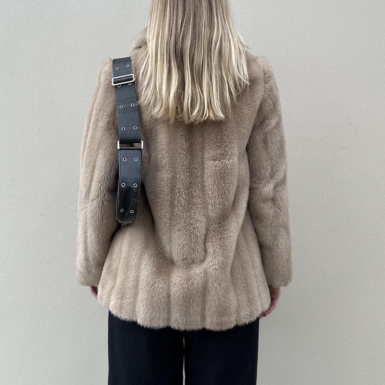Vintage faux fur coat