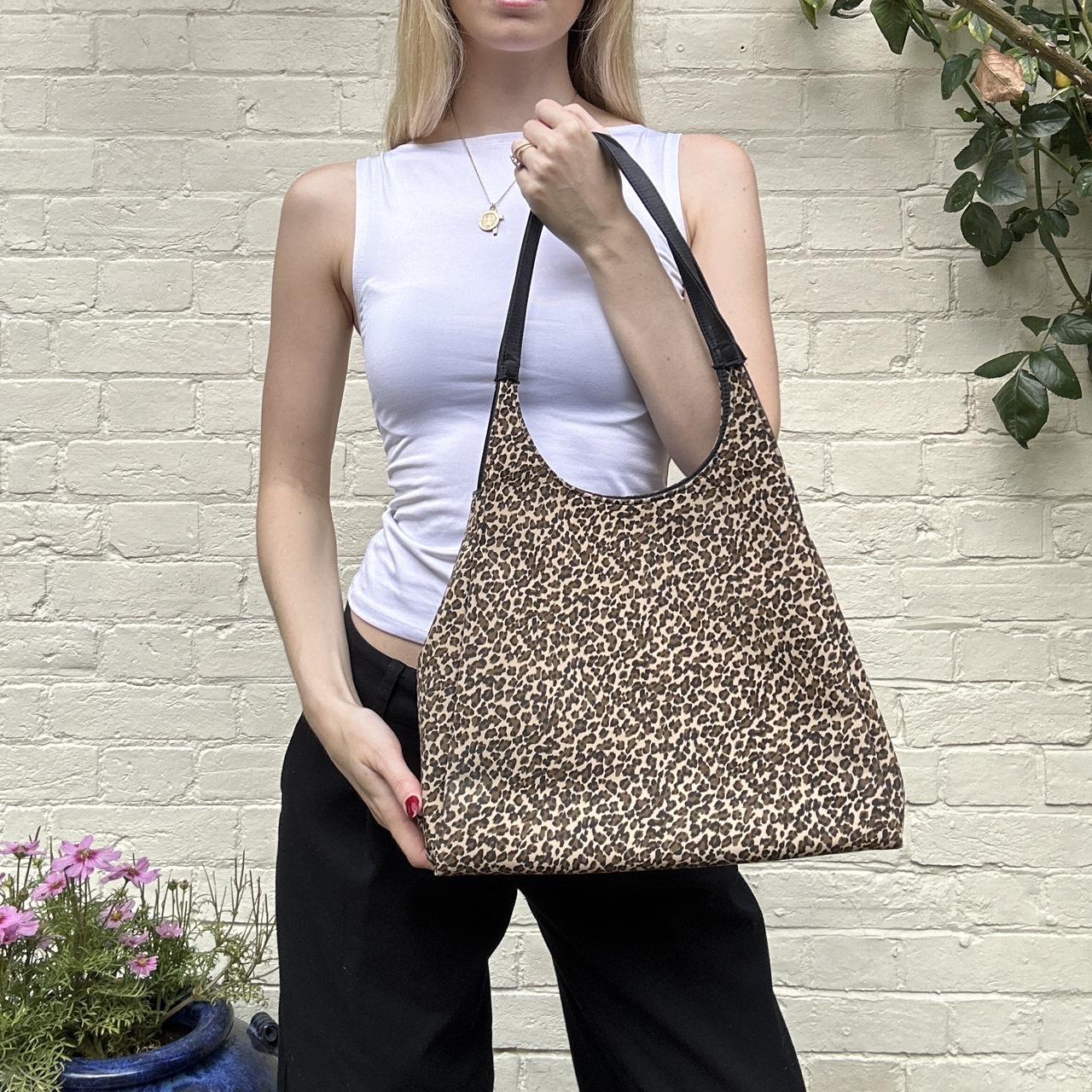Vintage 00s leopard shoulder bag