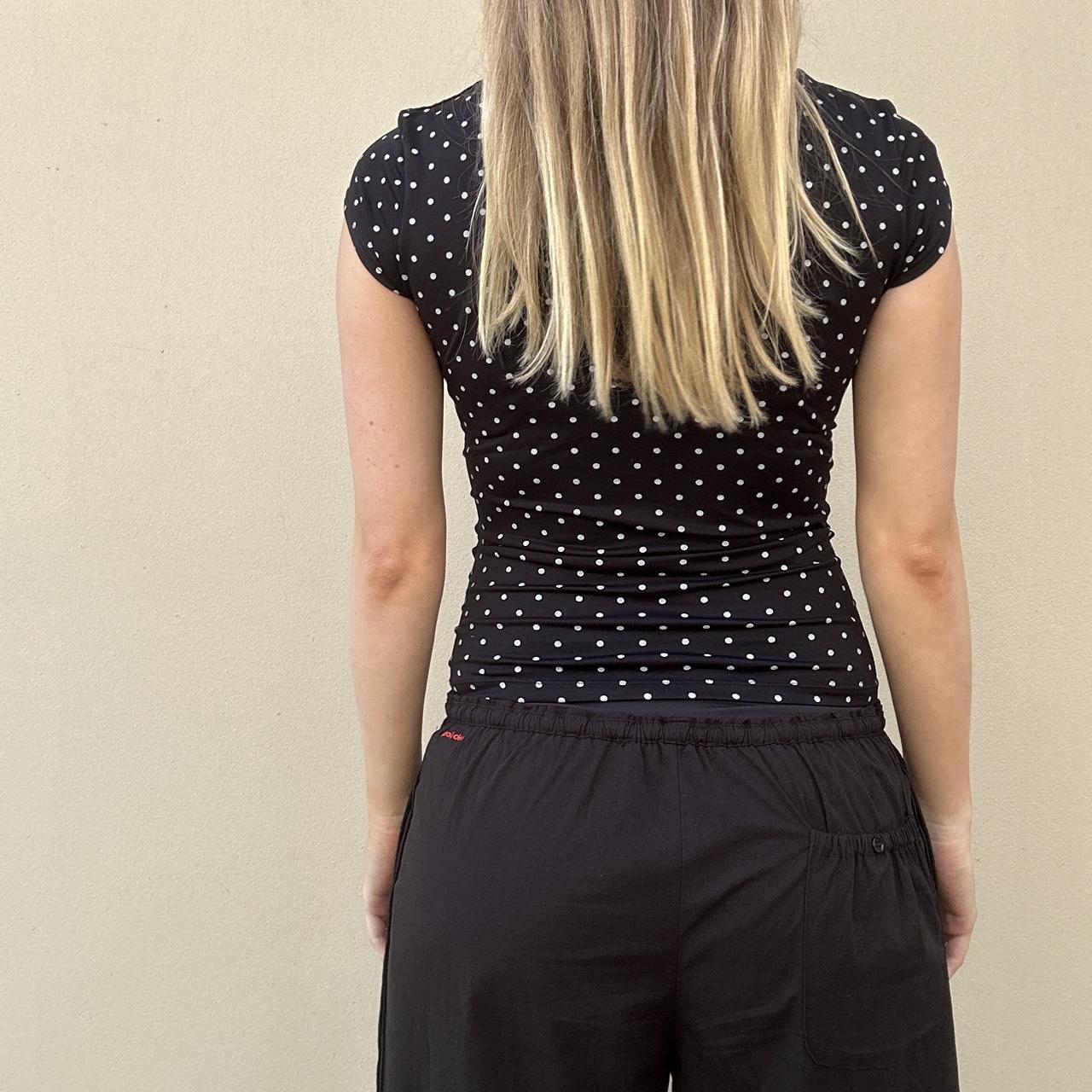 Vintage 00s polka dot top