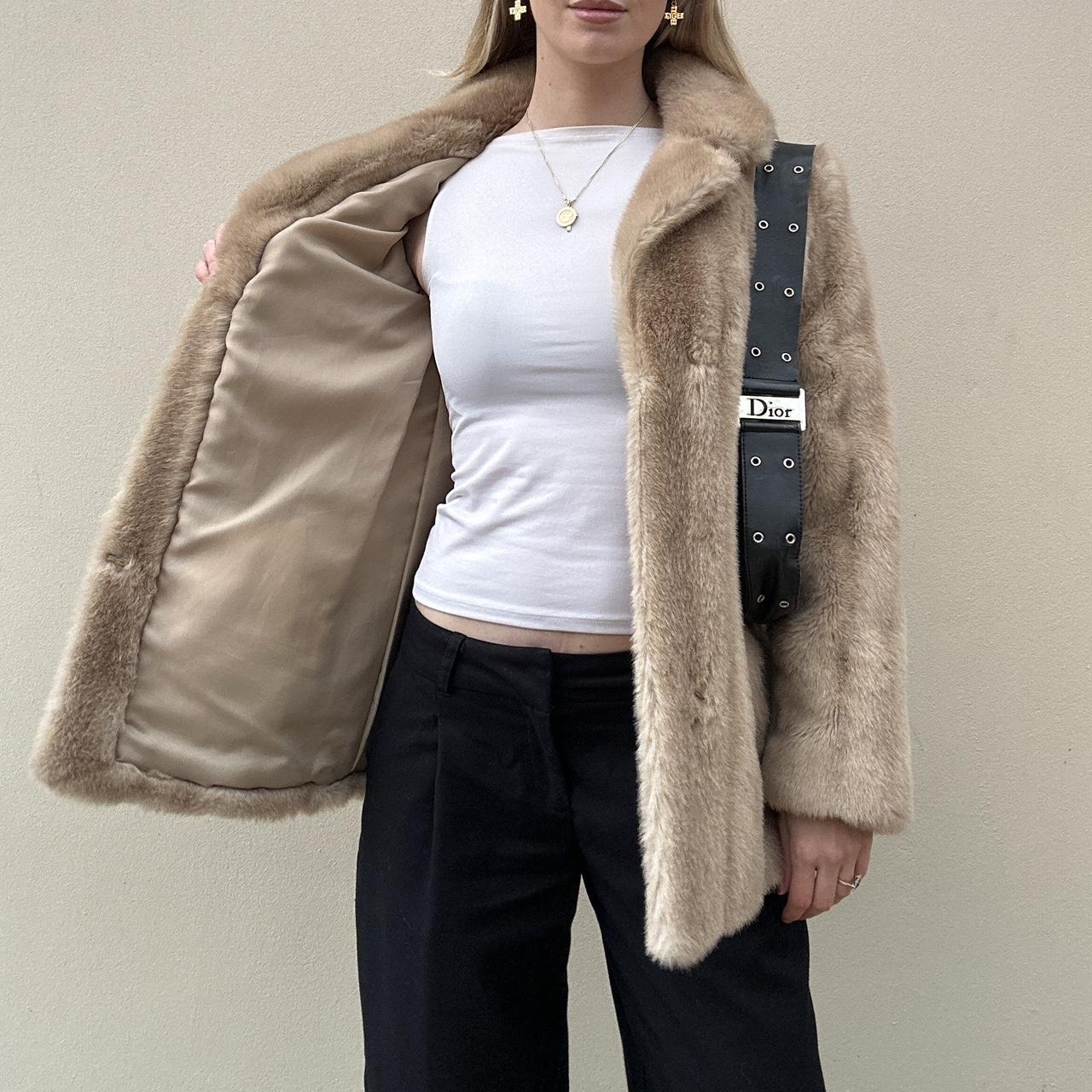 Vintage faux fur coat