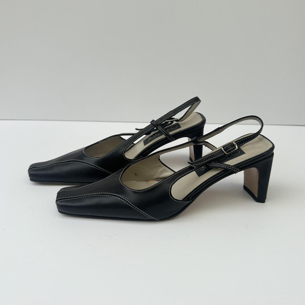 Stefano Marchi sling back heels