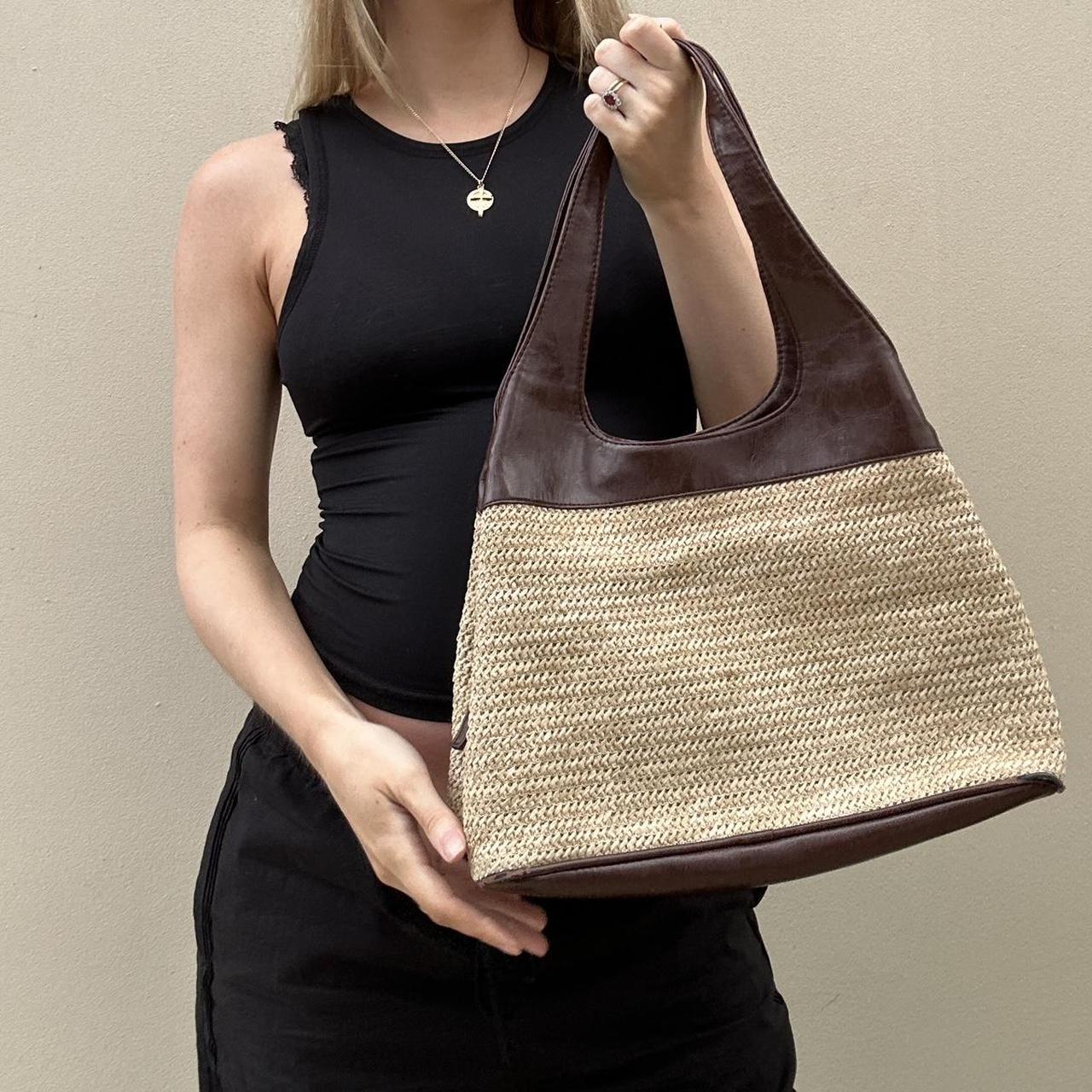 Vintage straw bag