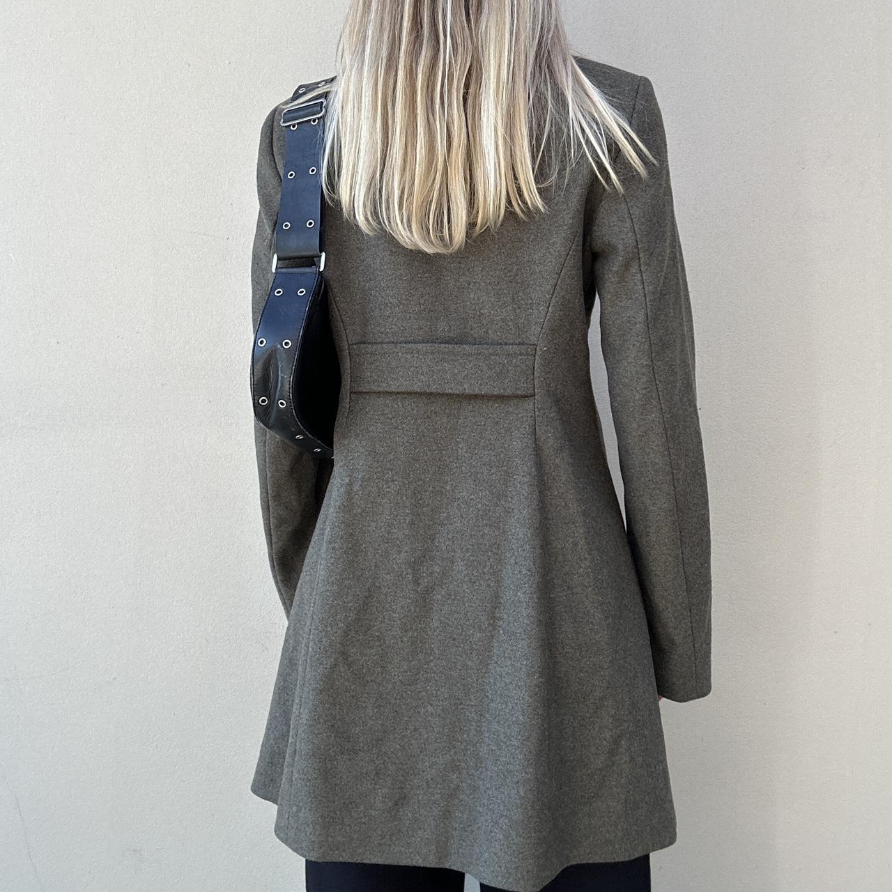 Vintage 00s olive wool coat