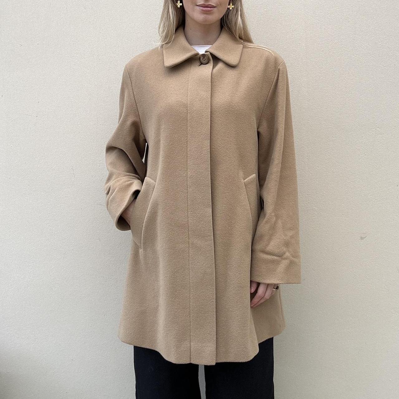 Vintage 00s camel coat