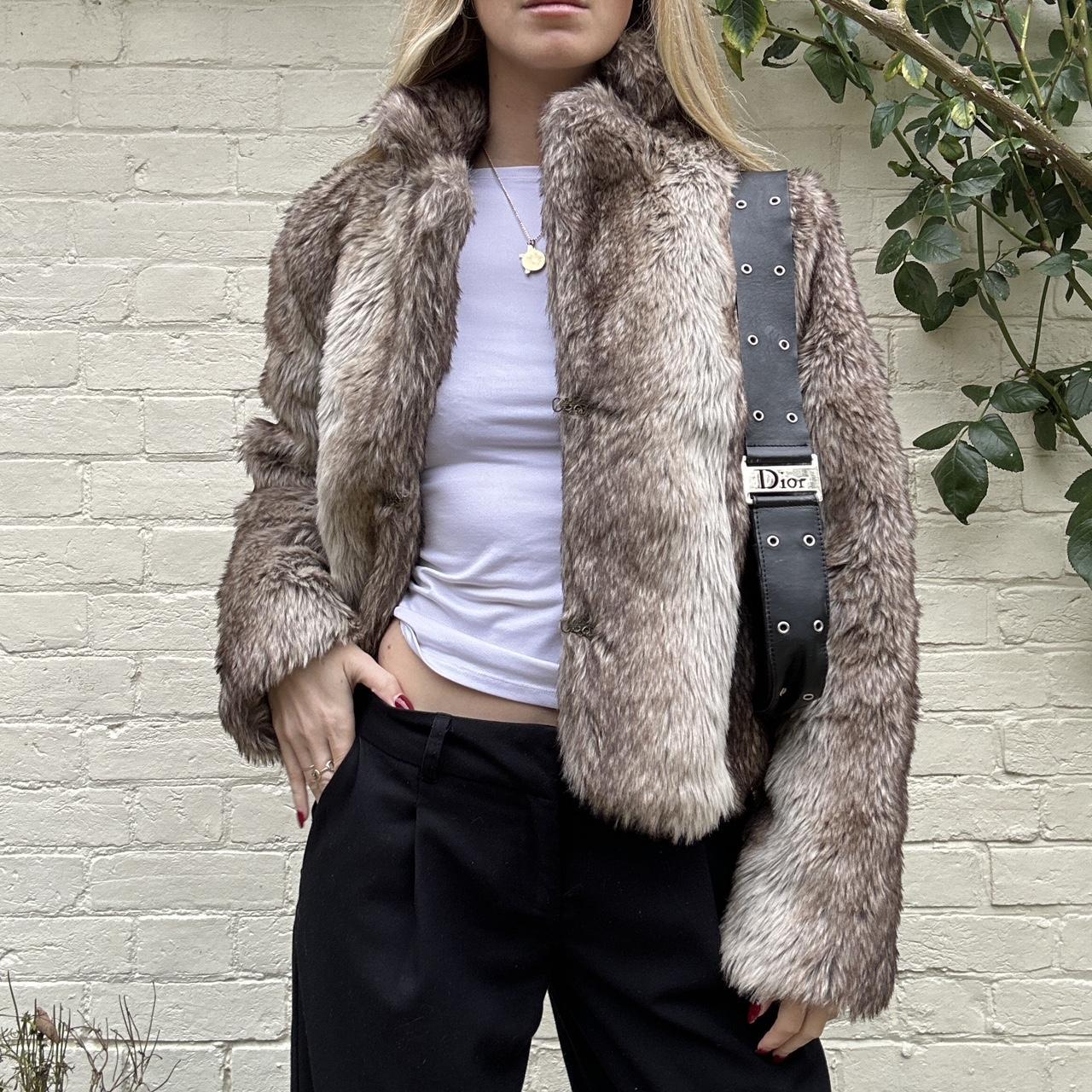 Vintage faux fur coat