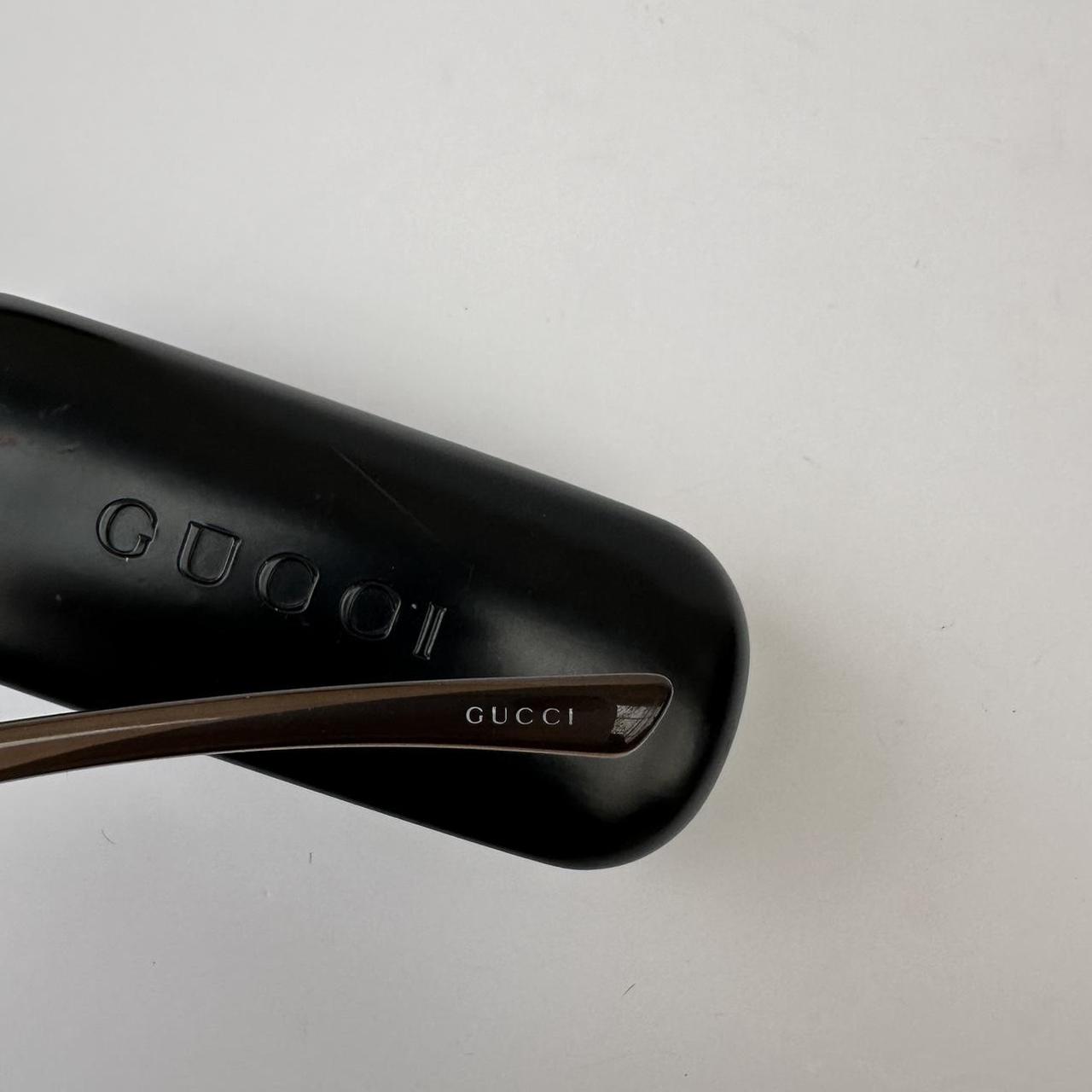 Vintage 00s olive gucci sunglasses