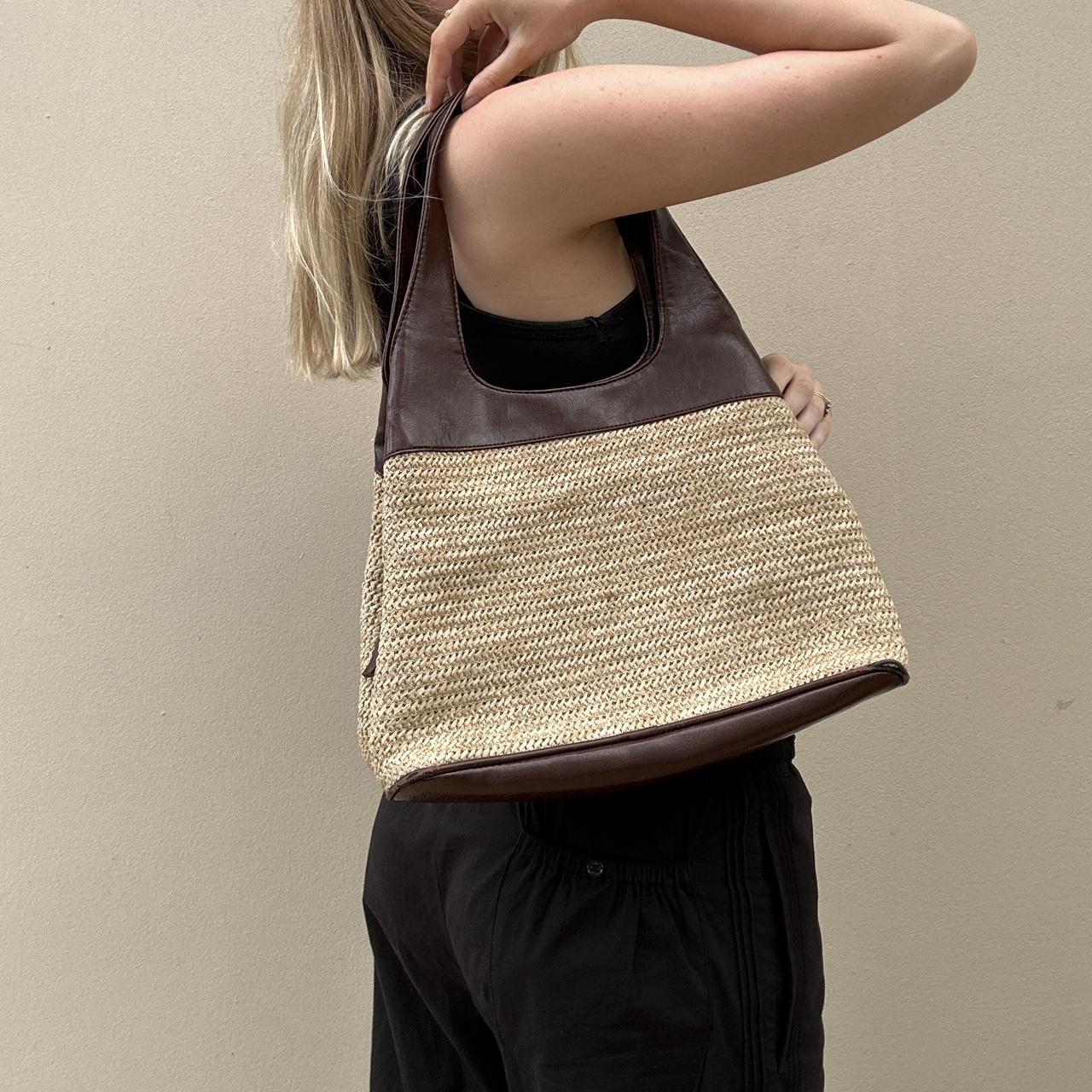 Vintage straw bag