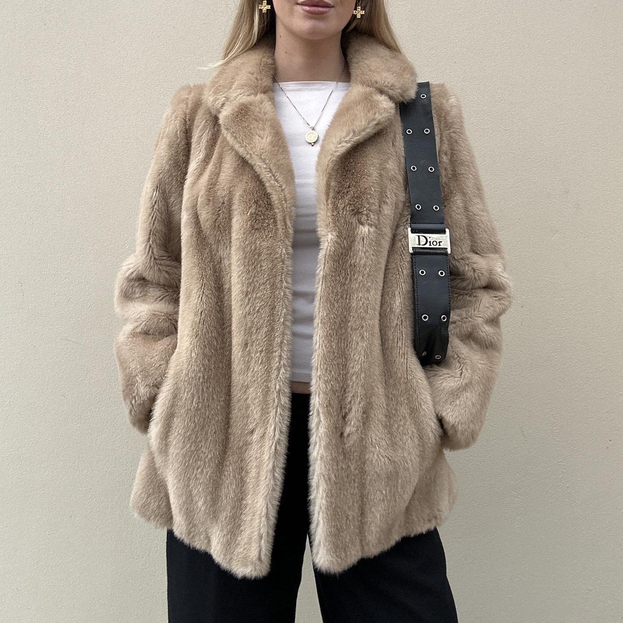 Vintage faux fur coat