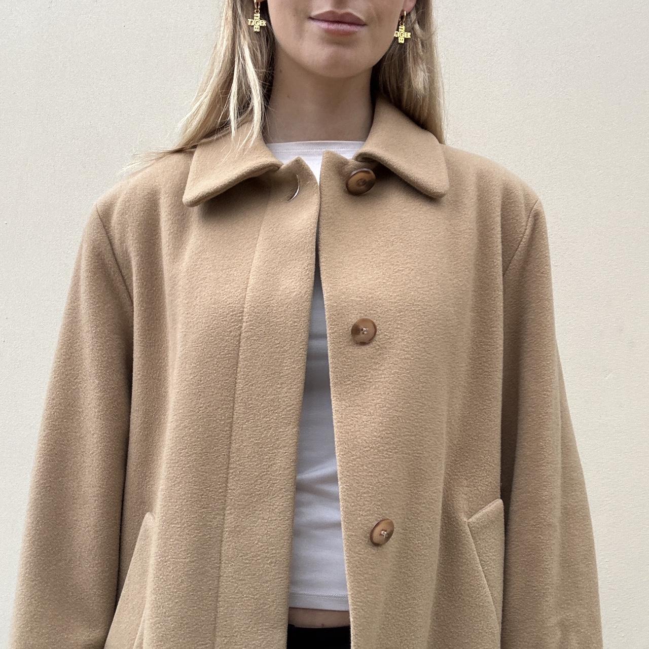 Vintage 00s camel coat