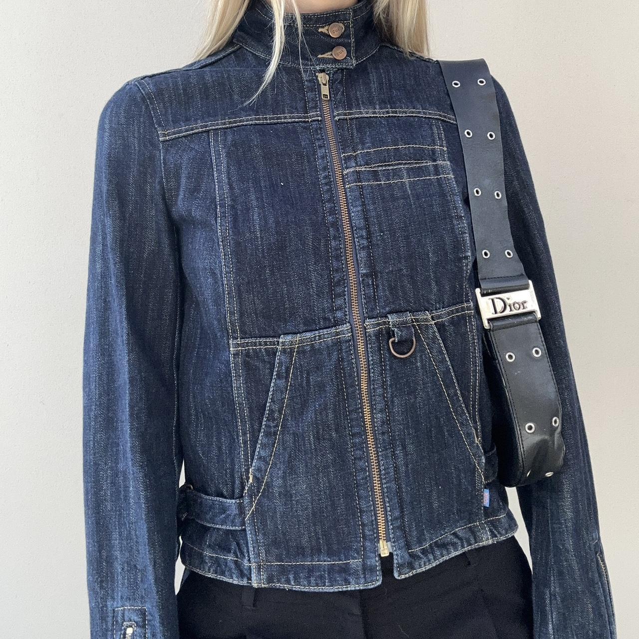 Vintage 00s FCUK denim jacket