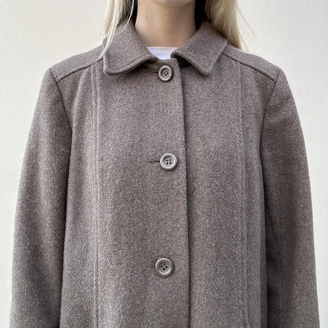 Vintage 90s brown coat