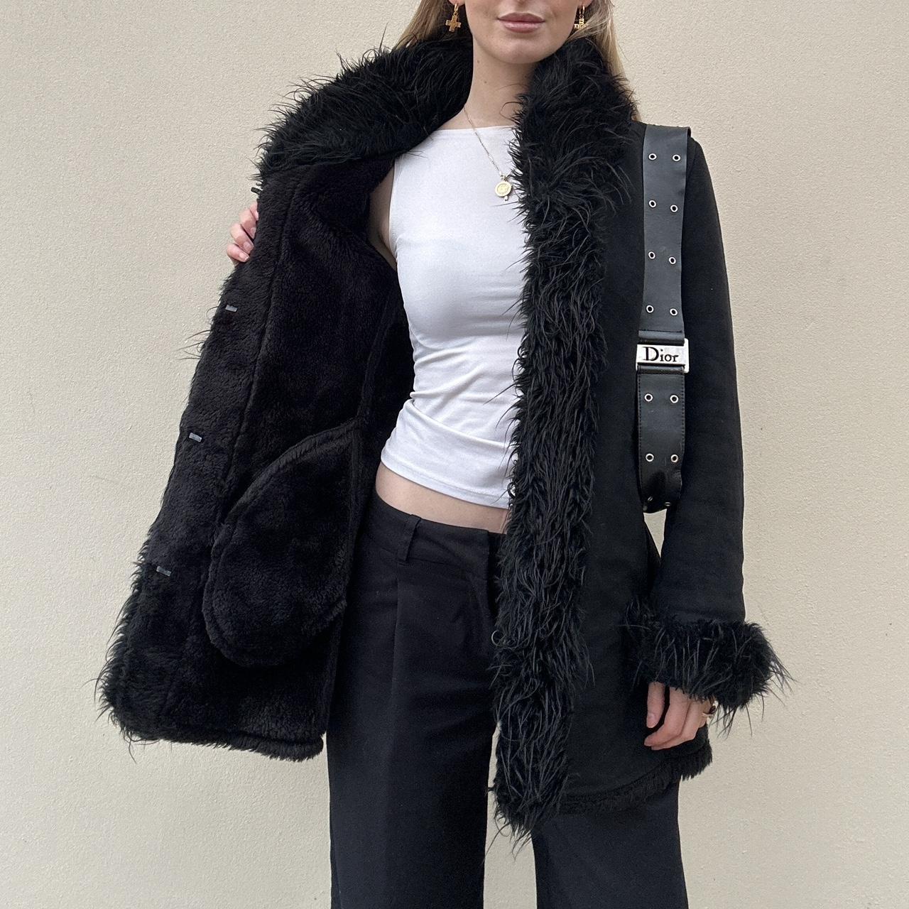 Vintage 00s afghan coat