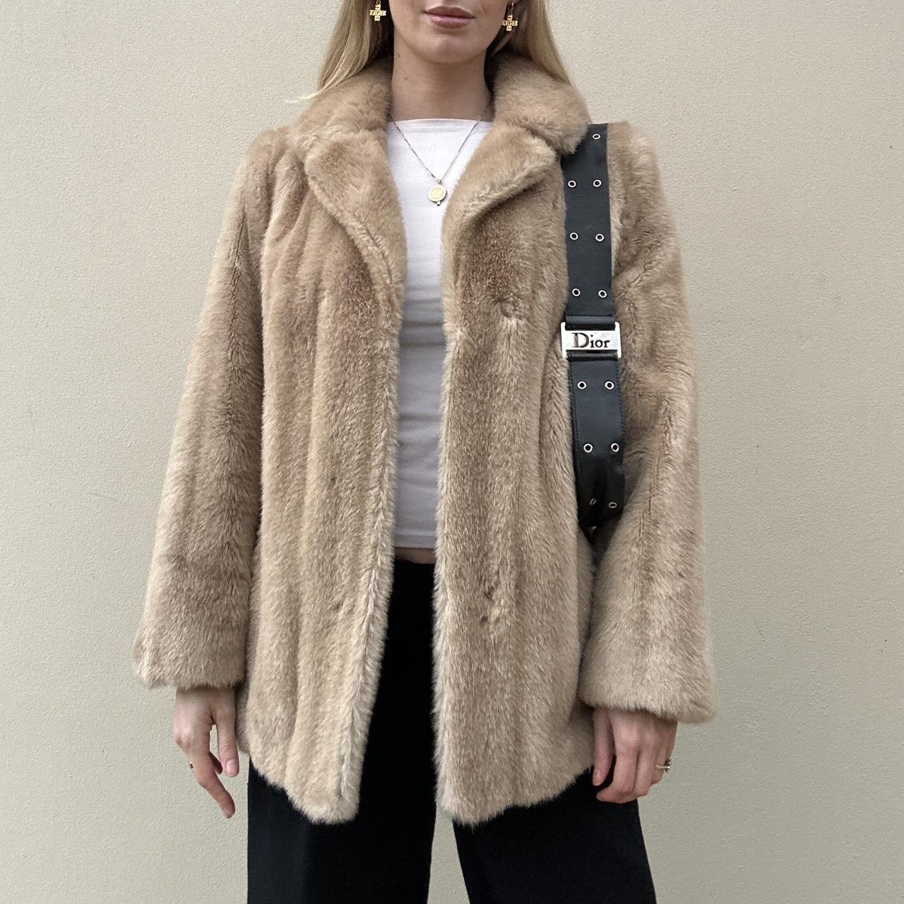 Vintage faux fur coat