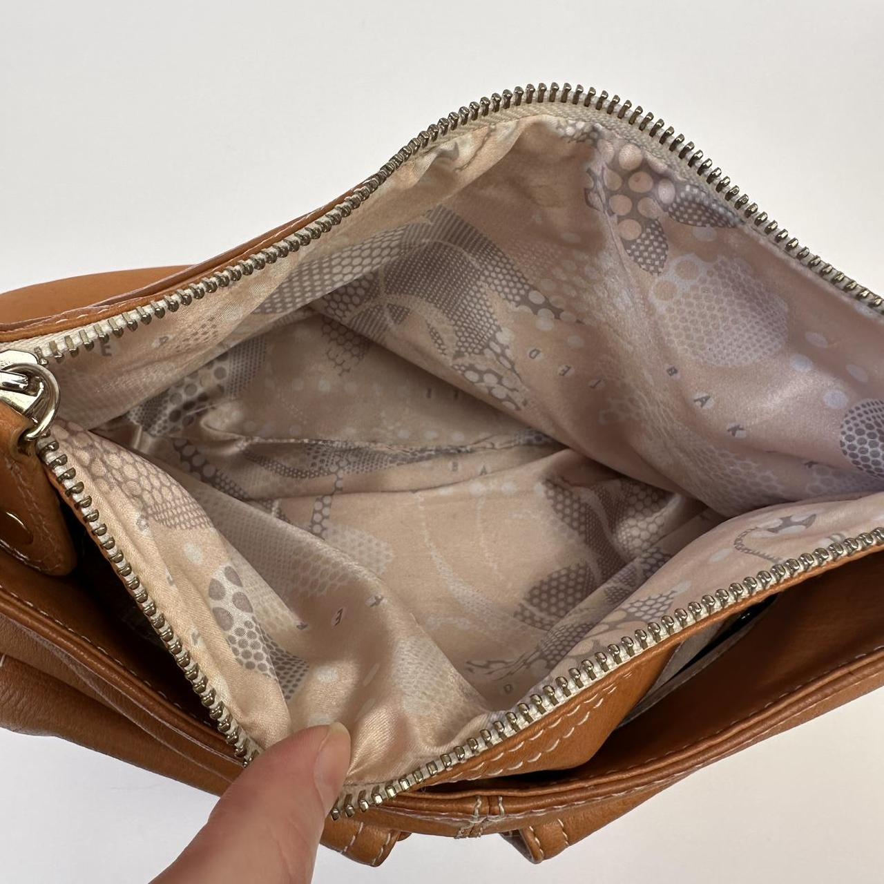 Vintage Ted Baker tan leather bag
