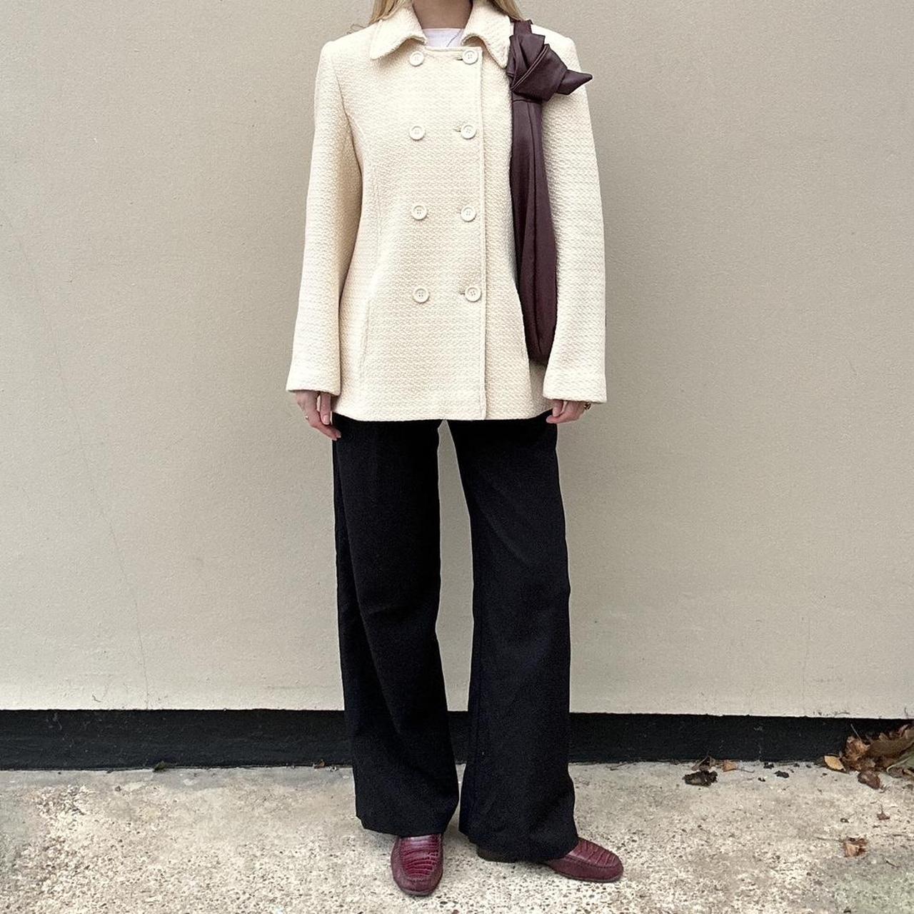 Vintage 90s cream jacket