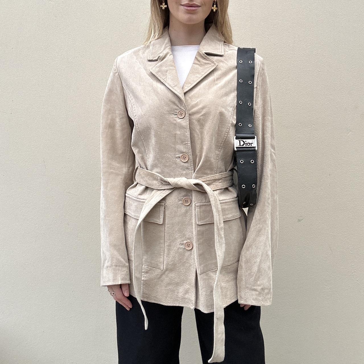 Vintage 00s suede jacket