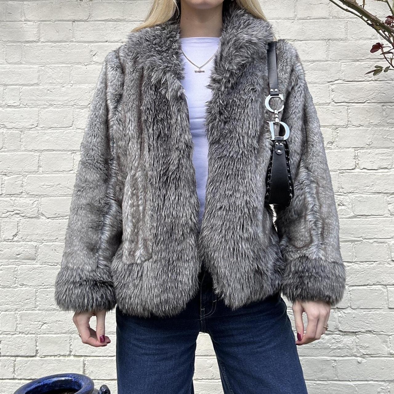 Vintage faux fur coat