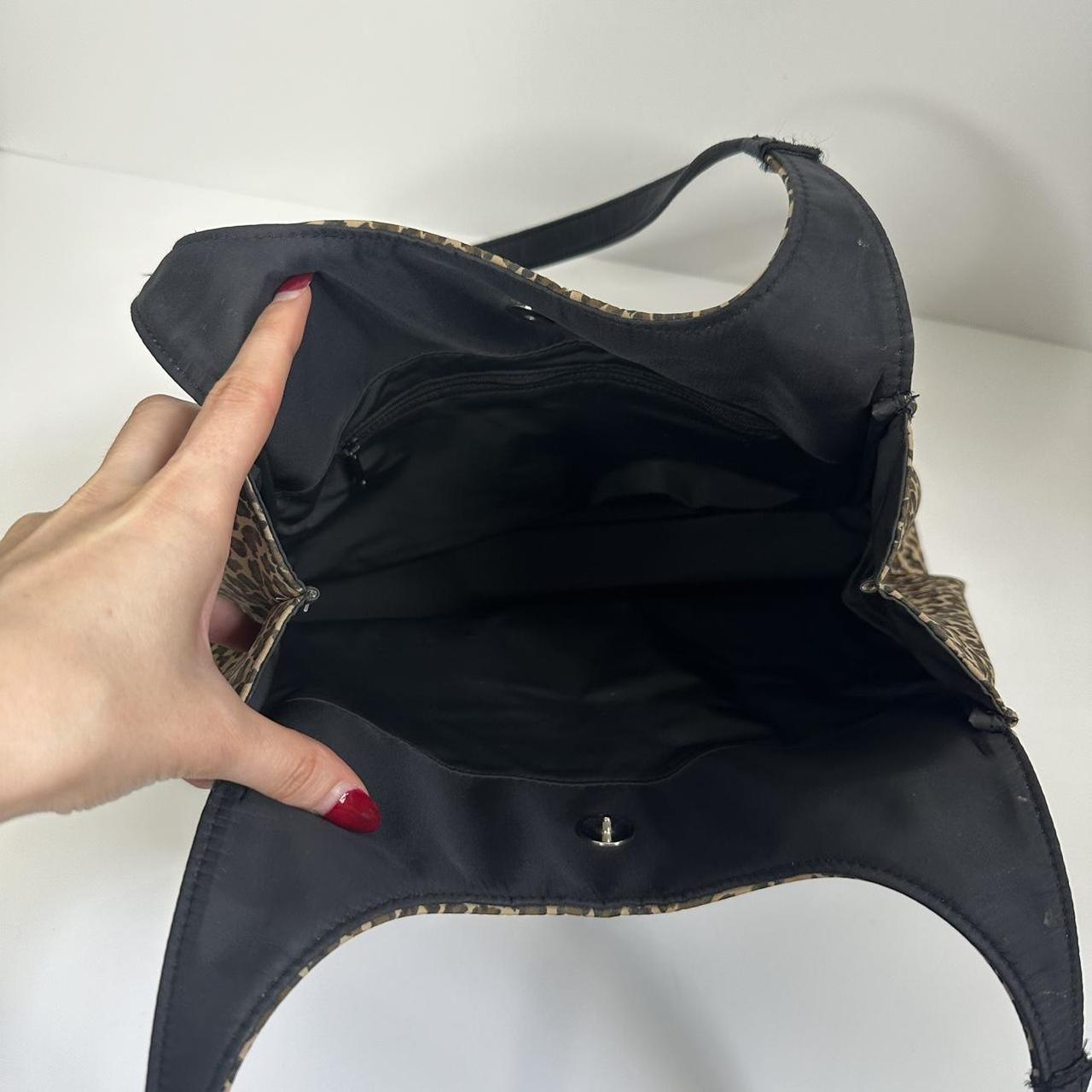 Vintage 00s leopard shoulder bag