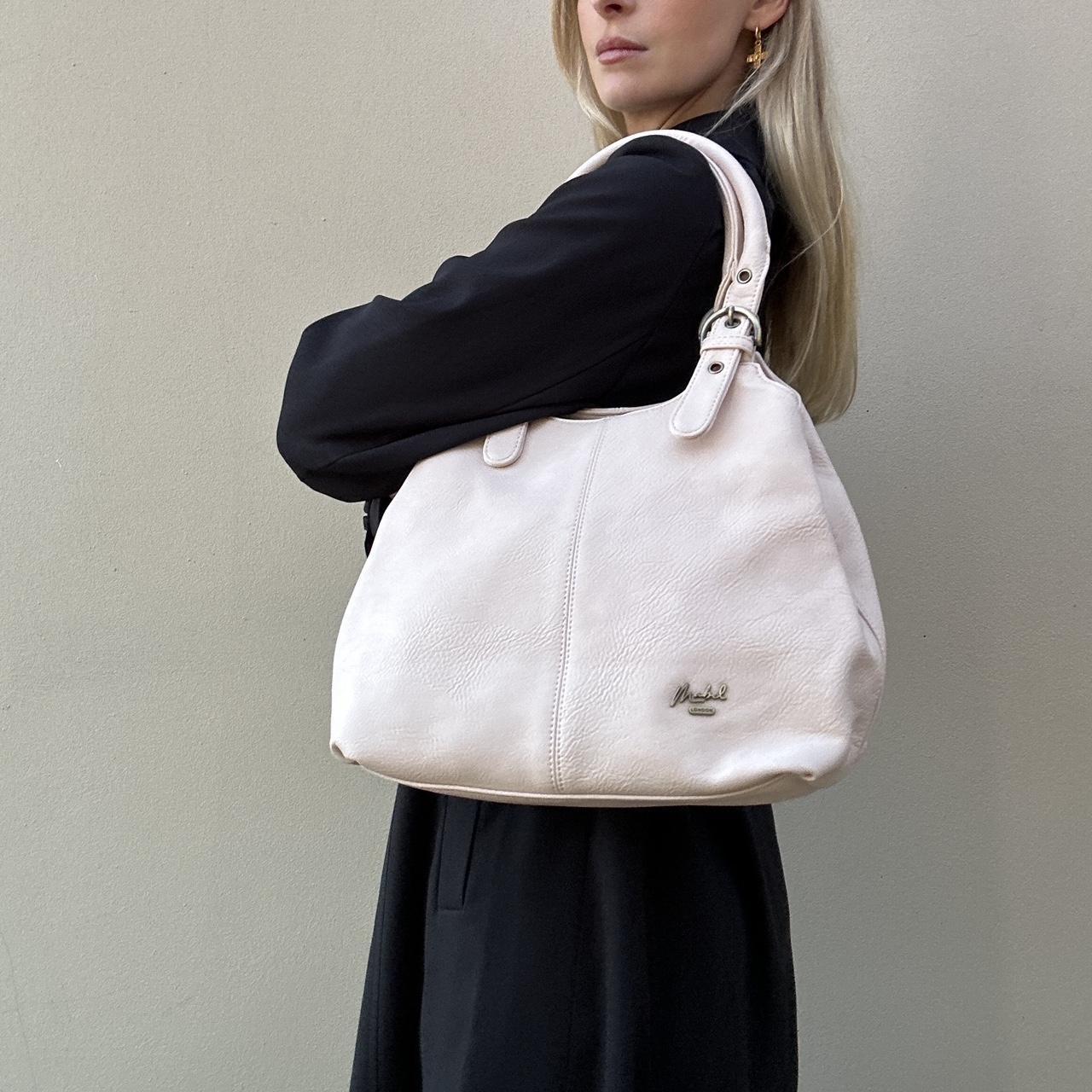 Vintage 90s ivory bag