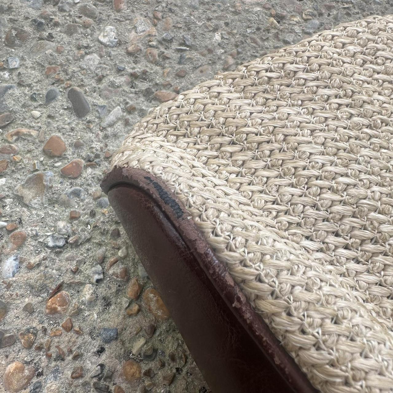 Vintage straw bag