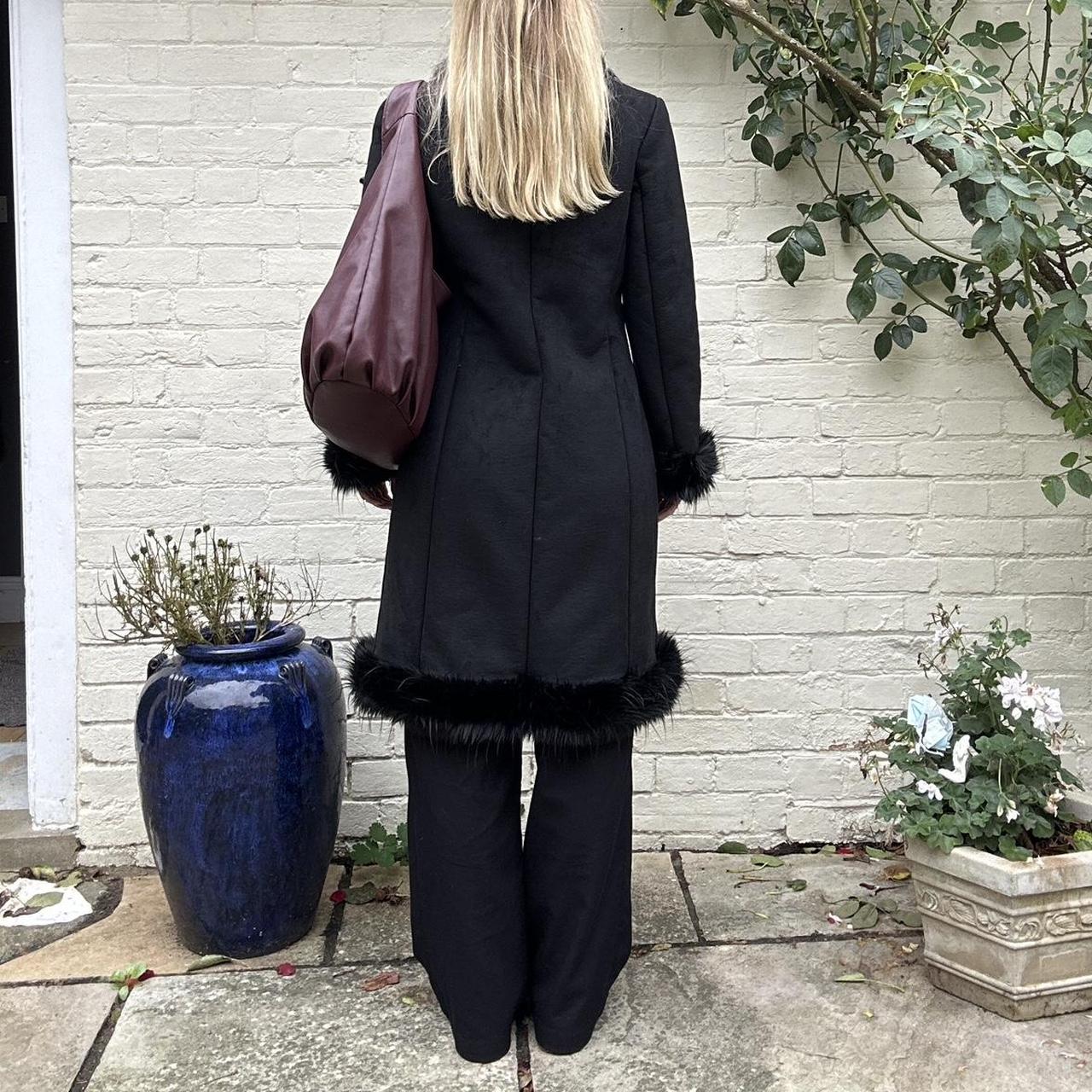Vintage 00s afghan coat