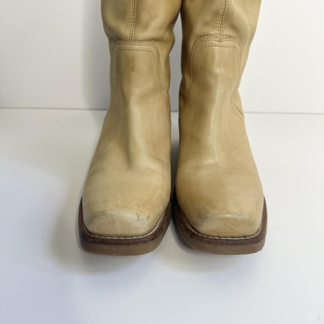 Vintage tan boots