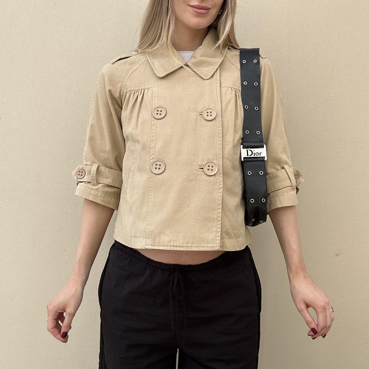 Vintage trench pea coat