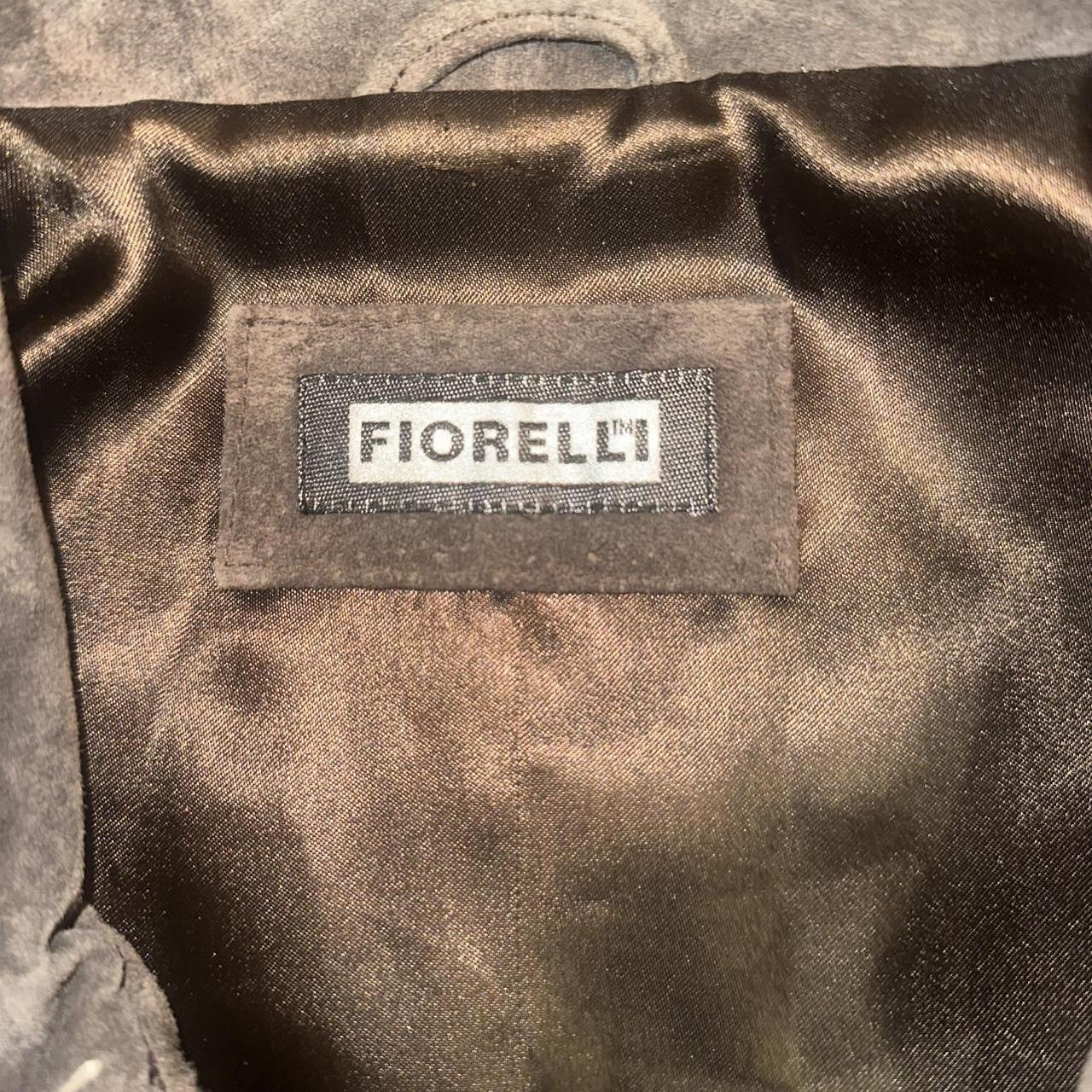 Vintage 00s brown suede jacket