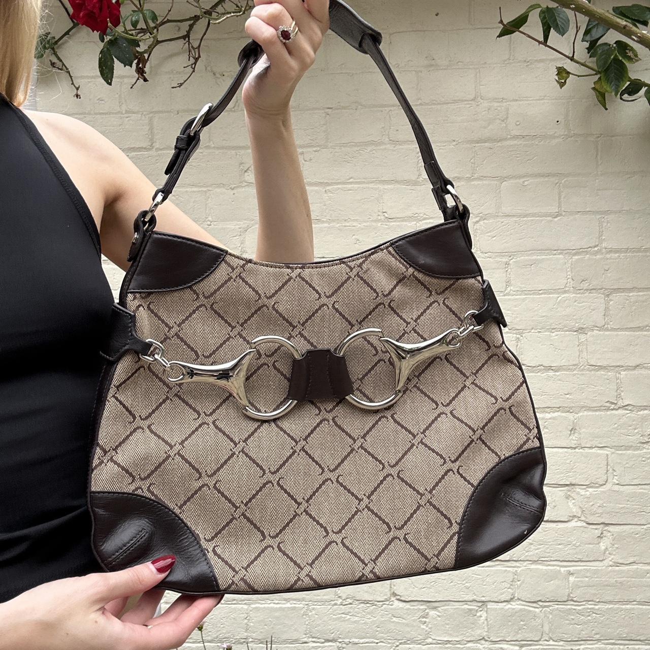 Vintage 00s Jasper Conran horsebit handbag