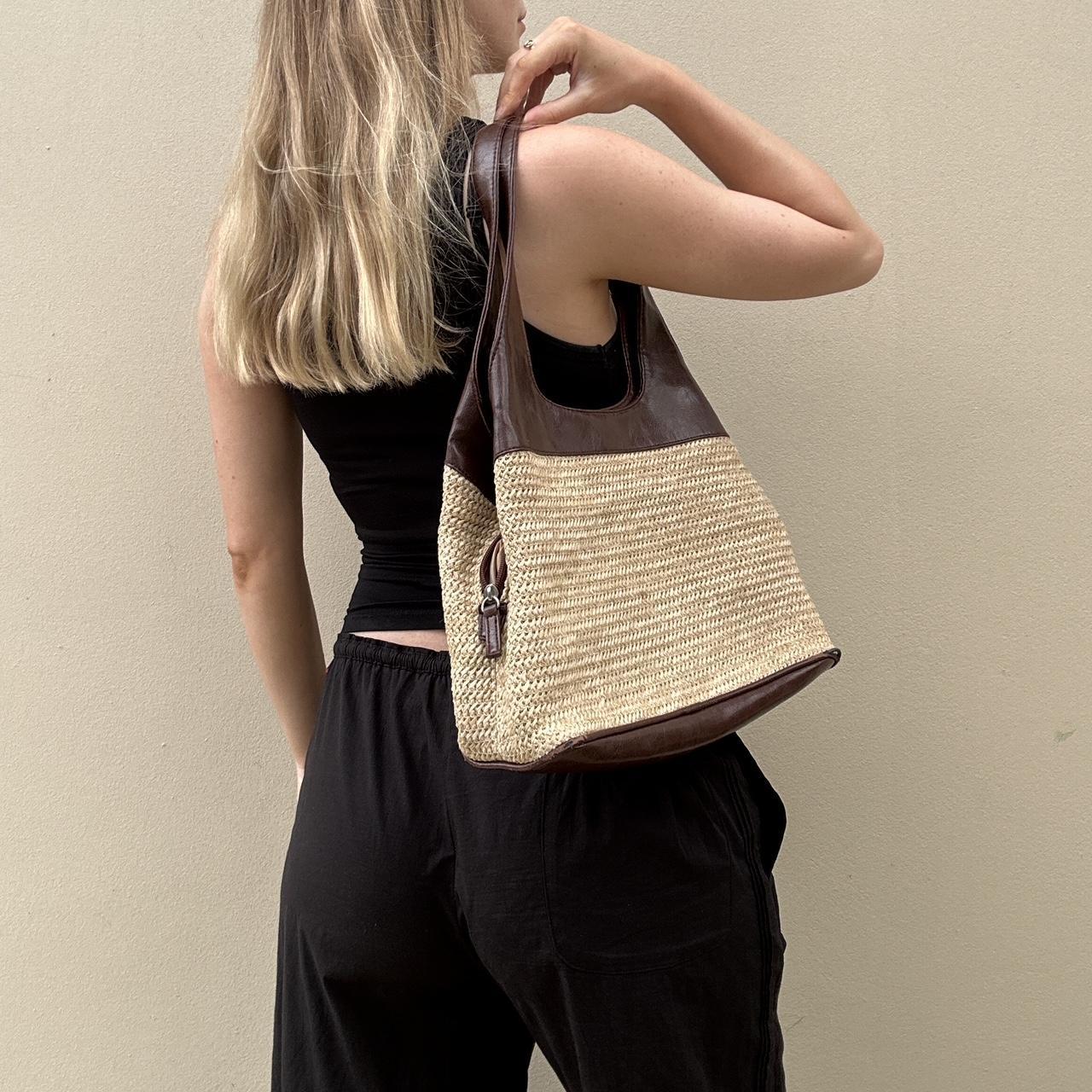 Vintage straw bag
