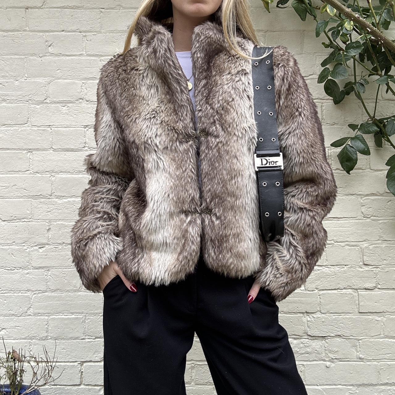 Vintage faux fur coat