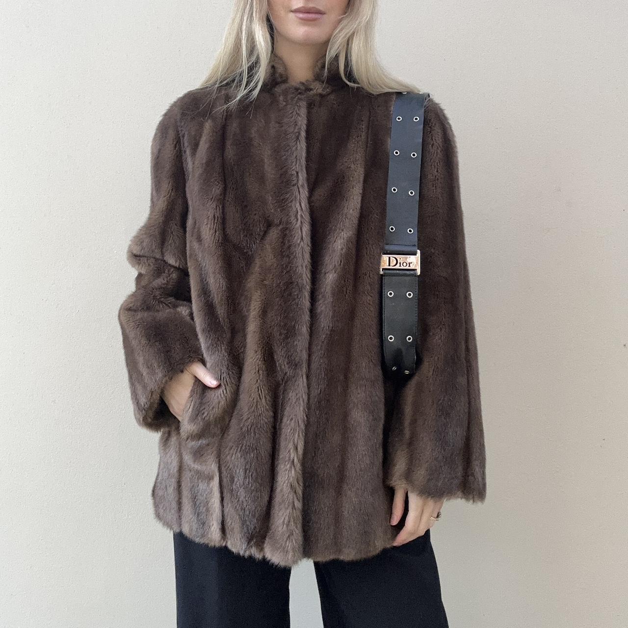 Vintage faux fur coat
