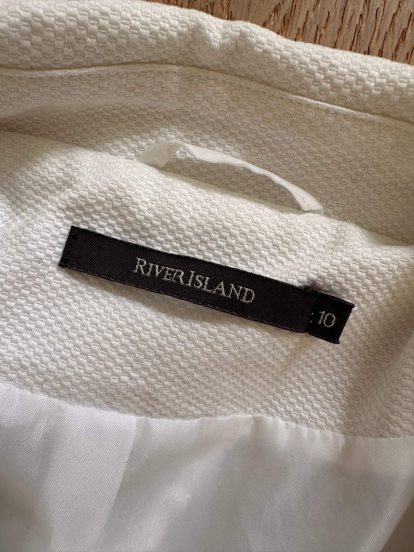 SALE vintage white pea coat