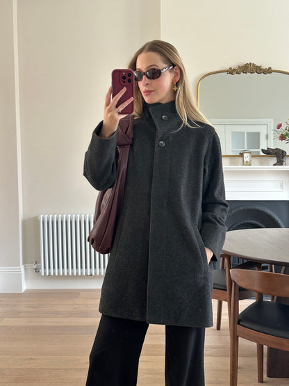 Vintage charcoal coat