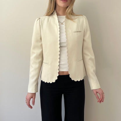 Vintage scallop jacket