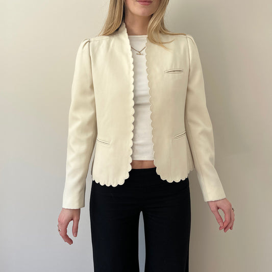 Vintage scallop jacket
