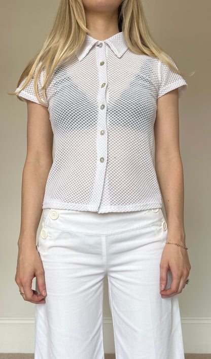 Vintage netted blouse